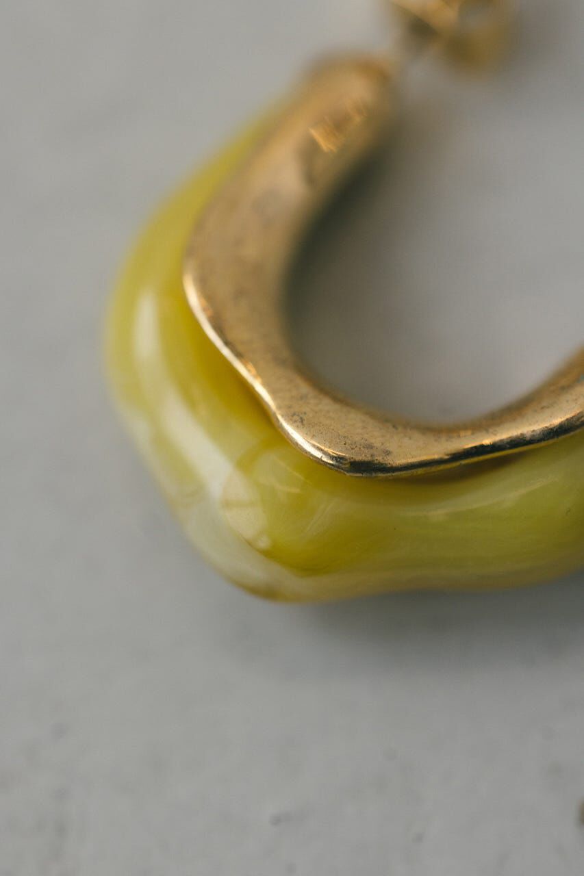 STYLEMIXER「マーブルハーフピアス」|ピアス|