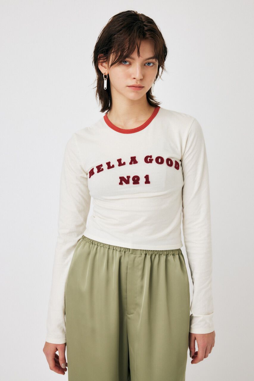 MOUSSY「PATCHED LOGO LS Tシャツ」|Tシャツ・カットソー|