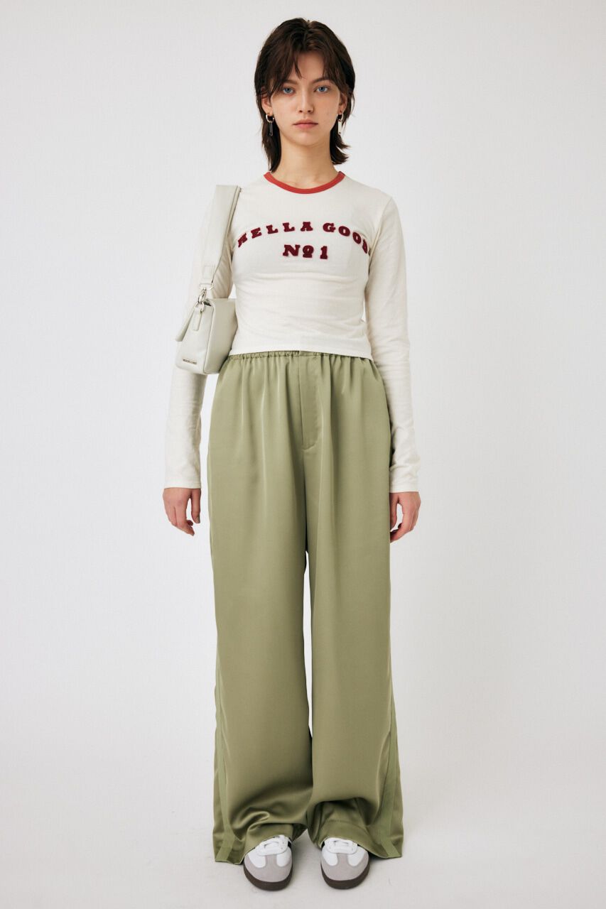 MOUSSY「PATCHED LOGO LS Tシャツ」|Tシャツ・カットソー|