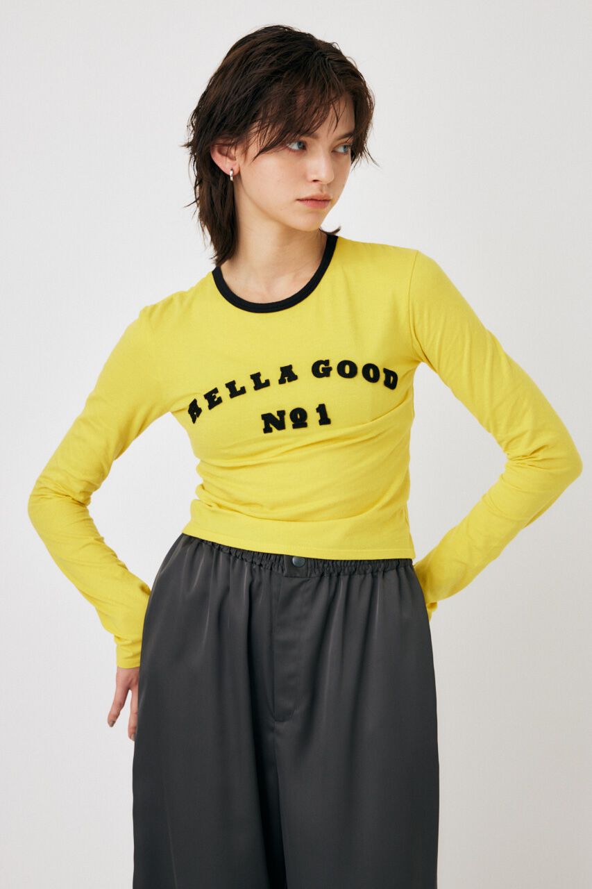 MOUSSY「PATCHED LOGO LS Tシャツ」|Tシャツ・カットソー|