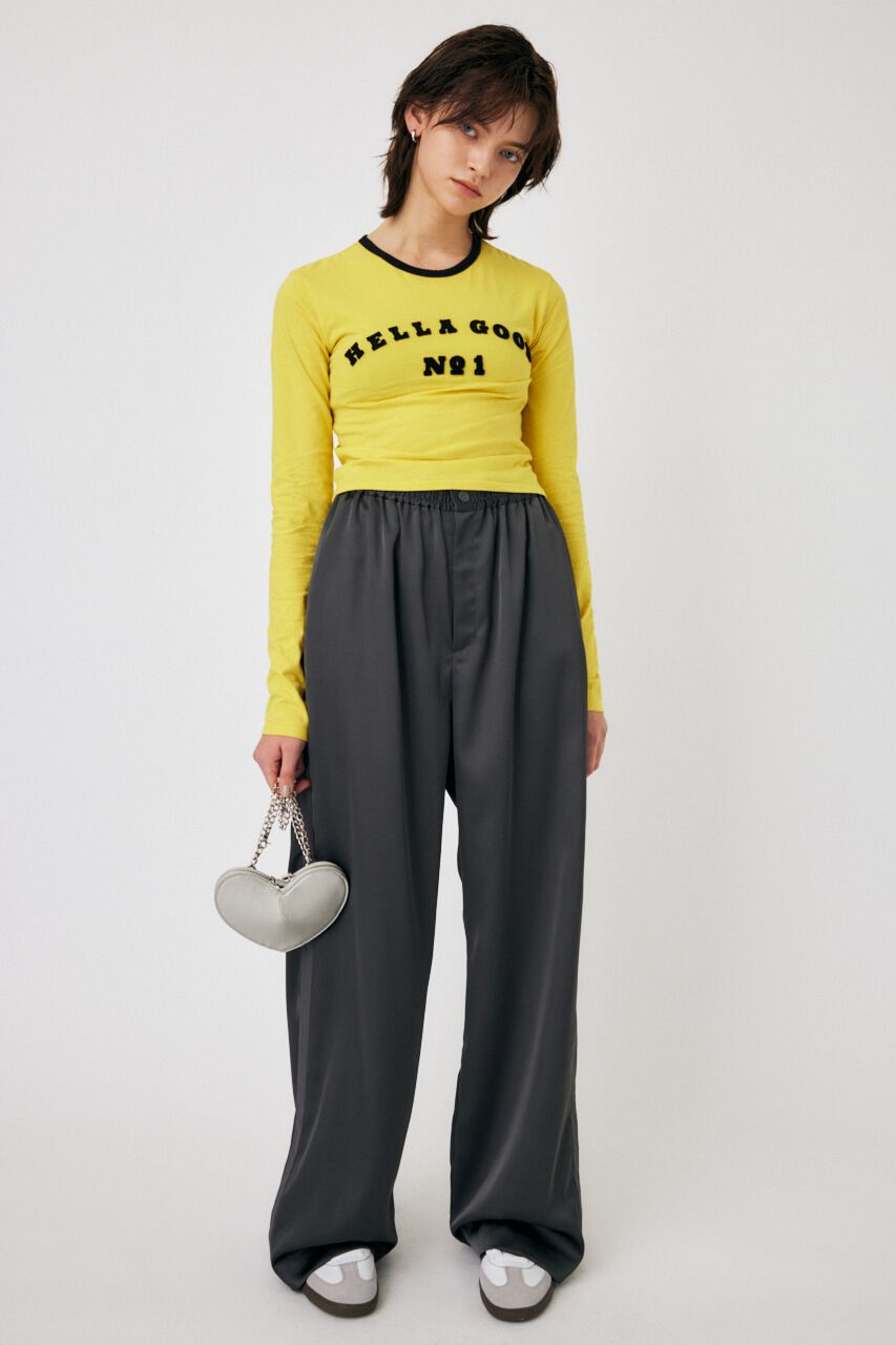 MOUSSY「PATCHED LOGO LS Tシャツ」|Tシャツ・カットソー|