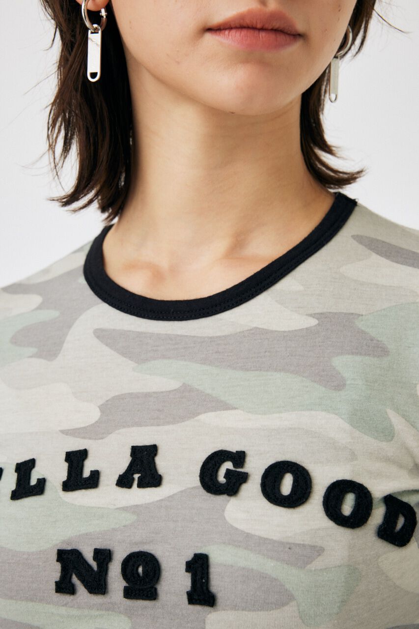 MOUSSY「PATCHED LOGO LS Tシャツ」|Tシャツ・カットソー|