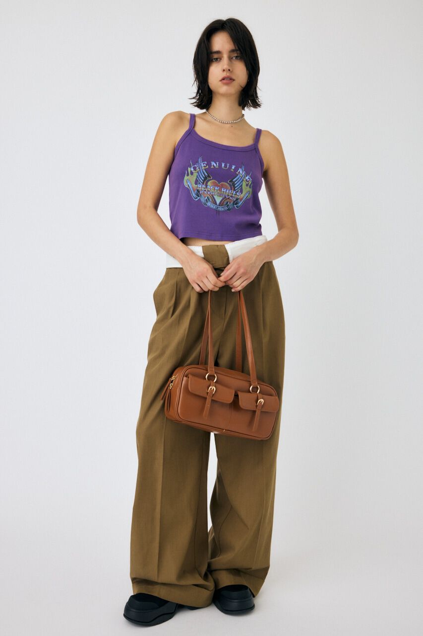 MOUSSY「FAUX LEATHER SHOULDER バッグ」|その他|