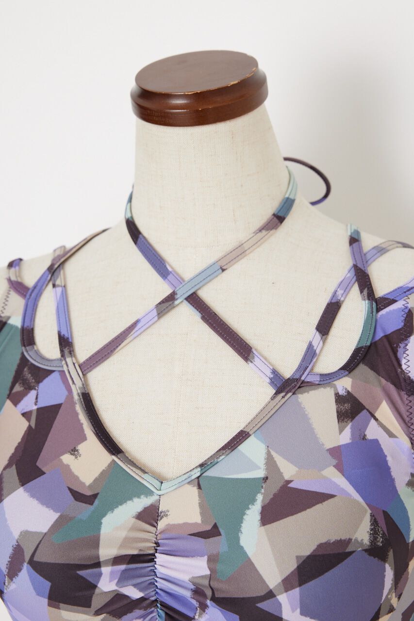 rienda「ジオメトリックベルトワイヤーカップbikini SET」|その他|