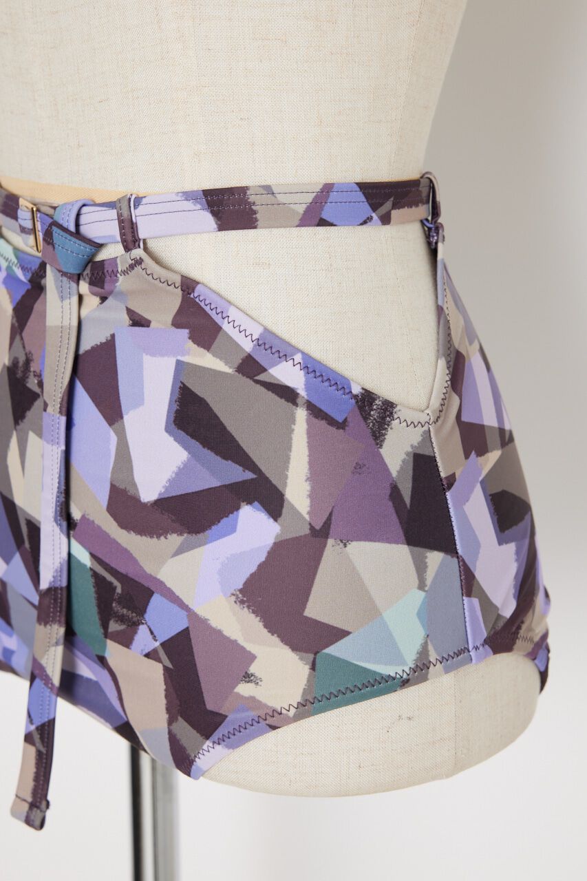 rienda「ジオメトリックベルトワイヤーカップbikini SET」|その他|