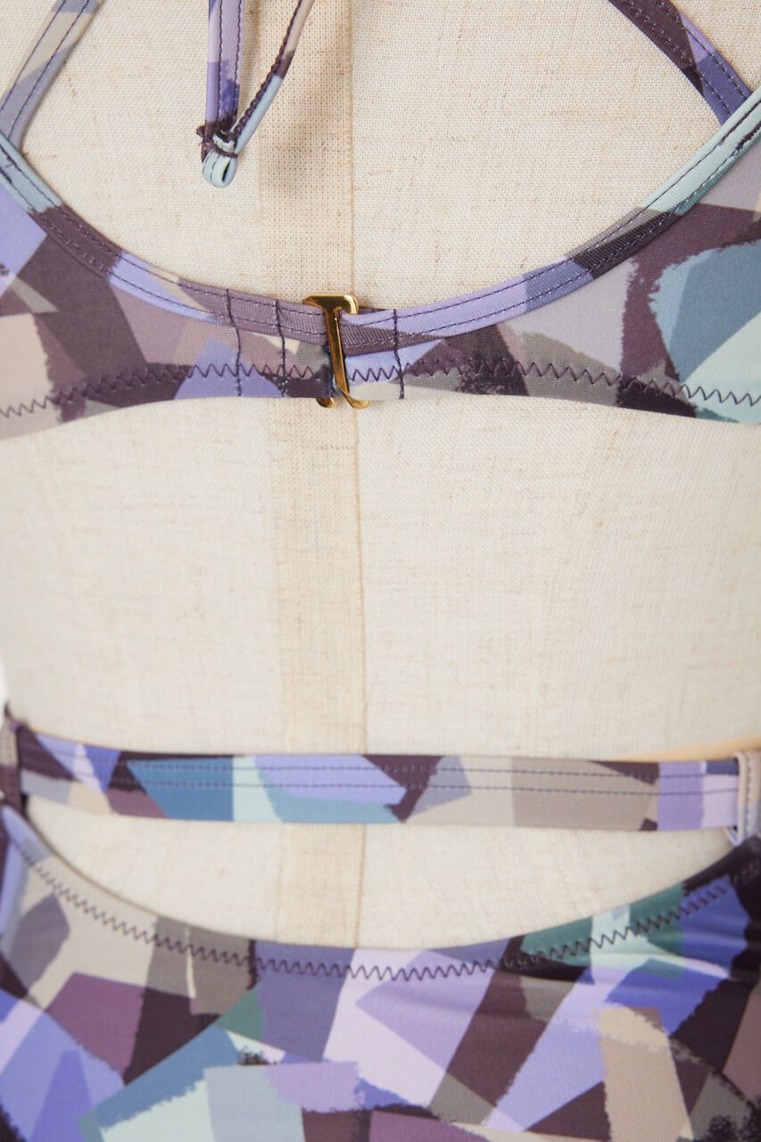 rienda「ジオメトリックベルトワイヤーカップbikini SET」|その他|