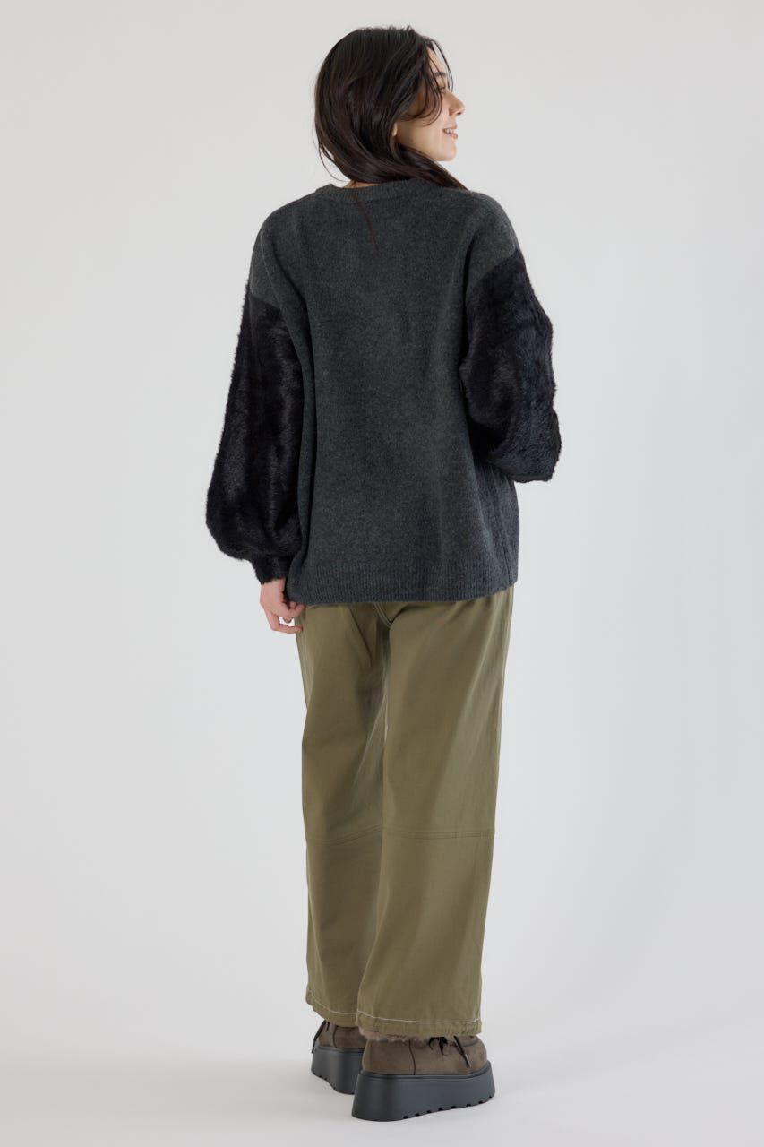 RODEO CROWNS「アームシャギーニットトップス」|ニット・セーター|