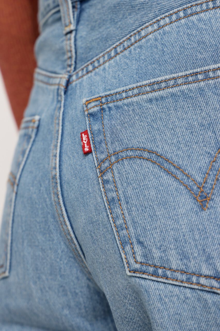 SLY「LEVI&rsquo;S別注 RIBCAGE WIDE LEG」|デニム|