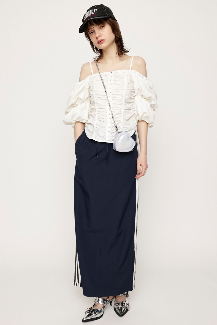 SLY「DROST LINE ロングスカート」|スカート|