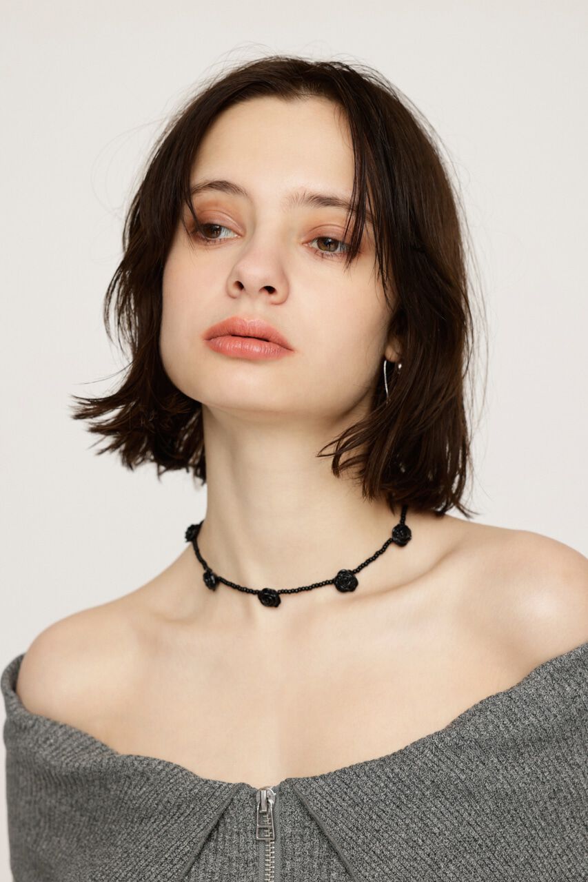 SLY「ROSE BEADS ネックレス」|ネックレス|
