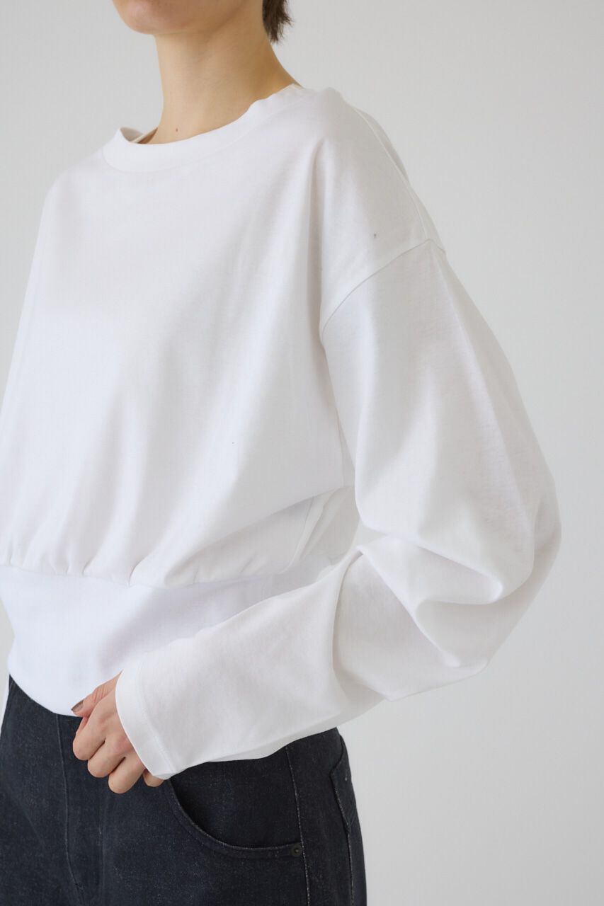 RIM.ARK 「Sleeve tuck cut tops」|Tシャツ・カットソー|