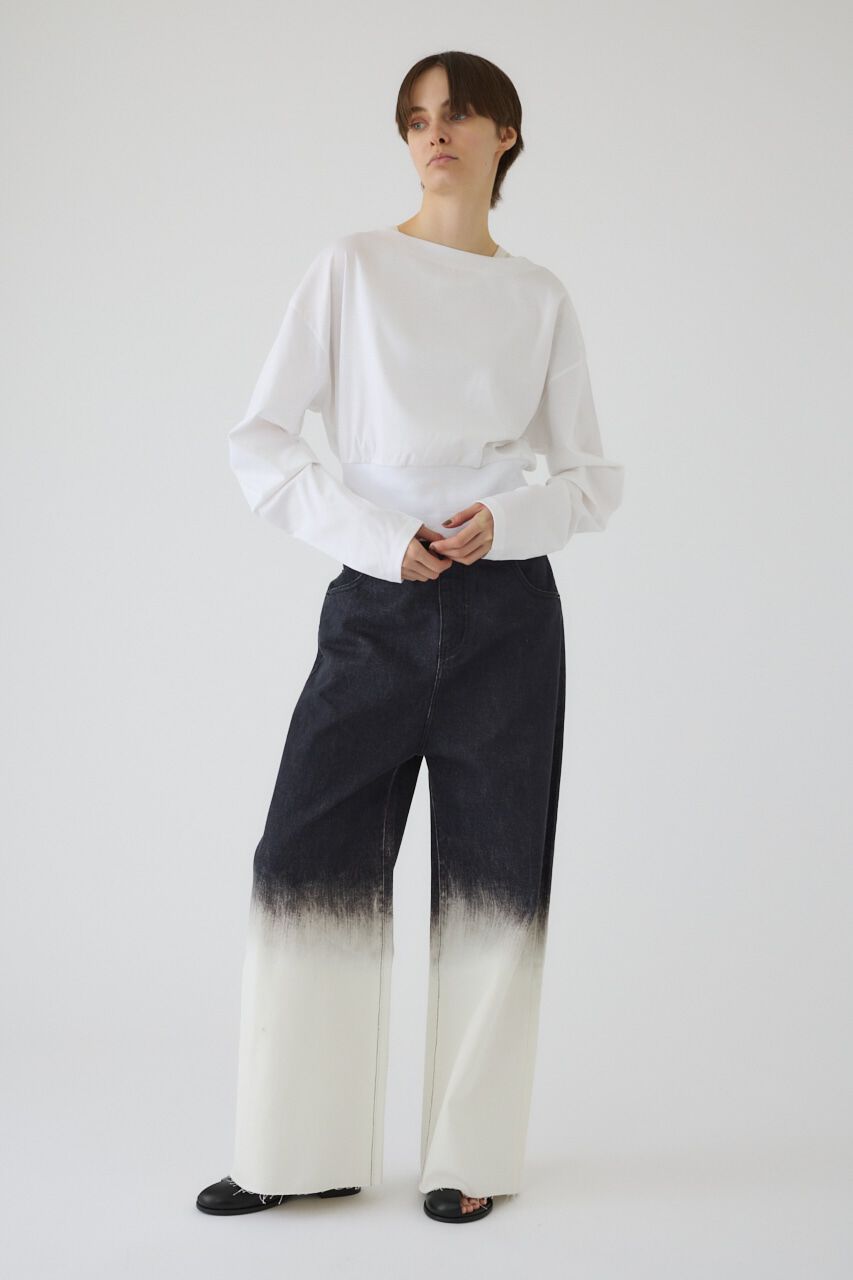 RIM.ARK 「Sleeve tuck cut tops」|Tシャツ・カットソー|