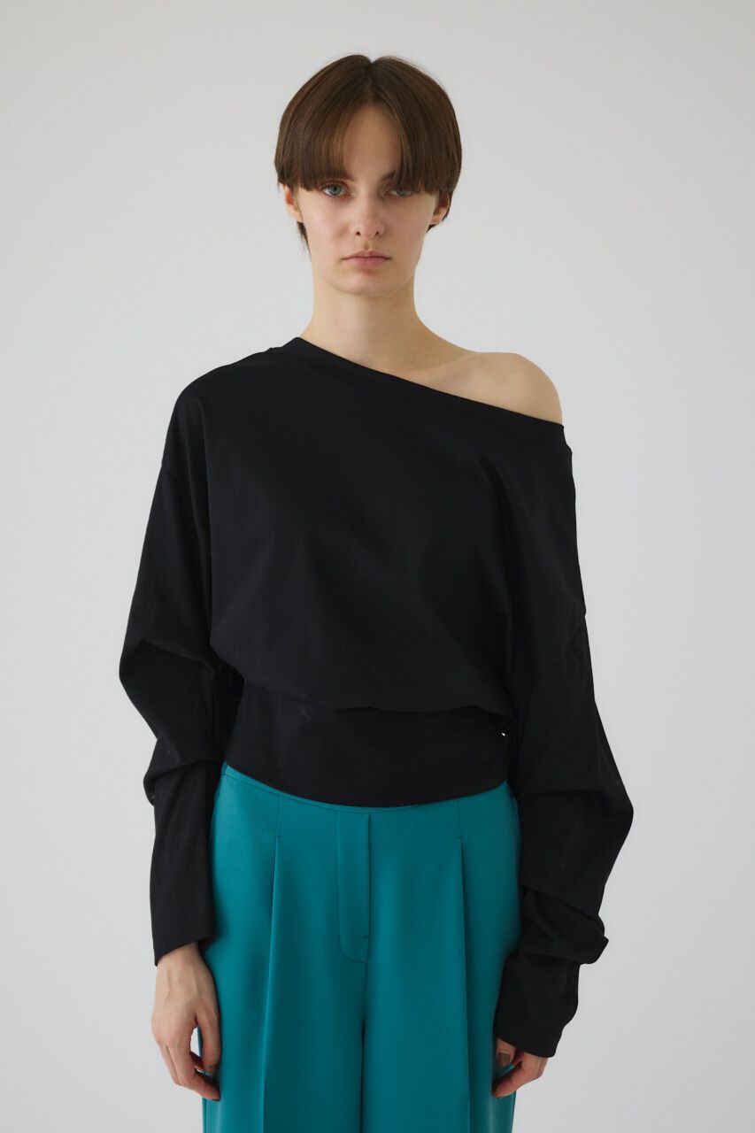 RIM.ARK 「Sleeve tuck cut tops」|Tシャツ・カットソー|