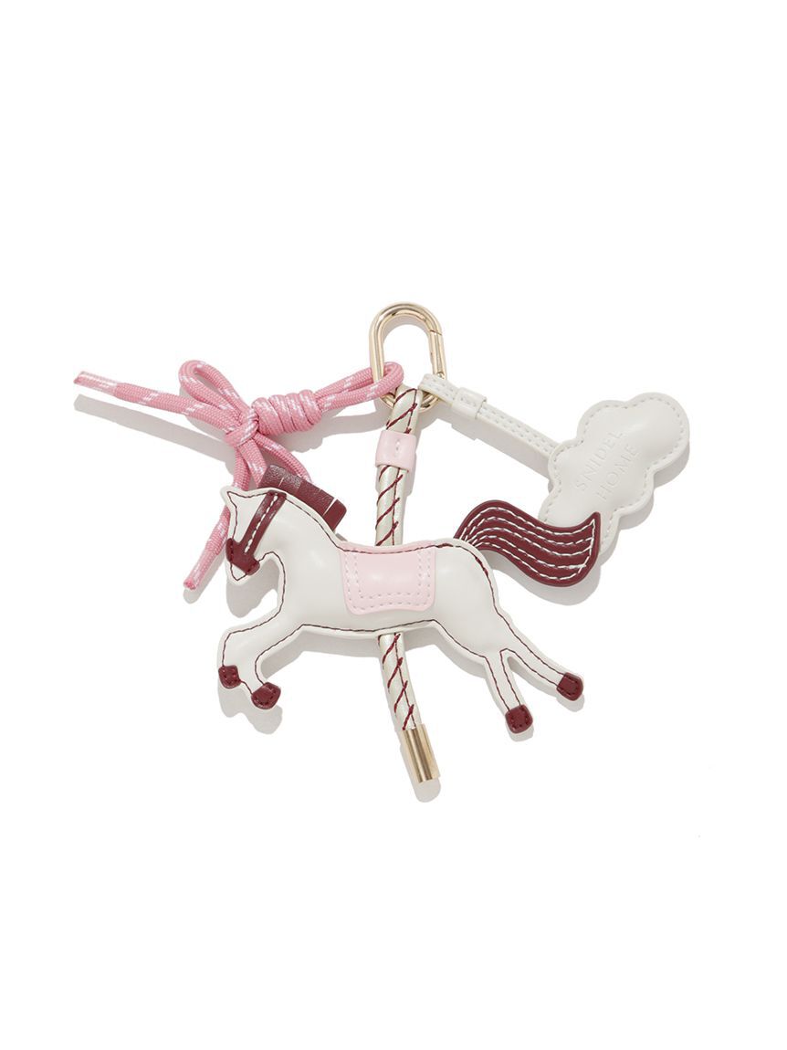 SNIDEL HOME「カルーセルチャーム」|キーケース|