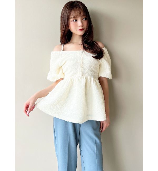 RESEXXY「ふくれチュールボリュームチュニック」|Tシャツ・カットソー|