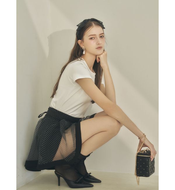 RESEXXY「シアーグリッターソックス」|ソックス|