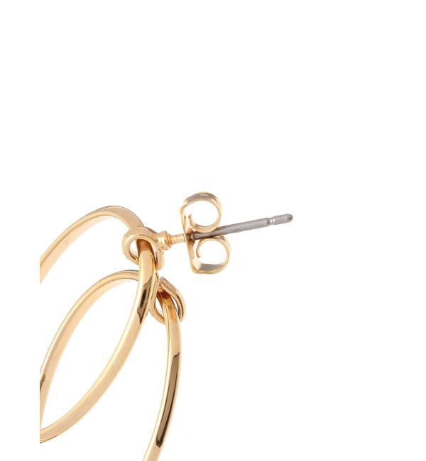 RESEXXY「ポイントビジューフープピアス」|ピアス|