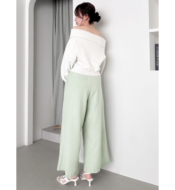 dazzlin「ハイウエストワイドパンツ」|その他|