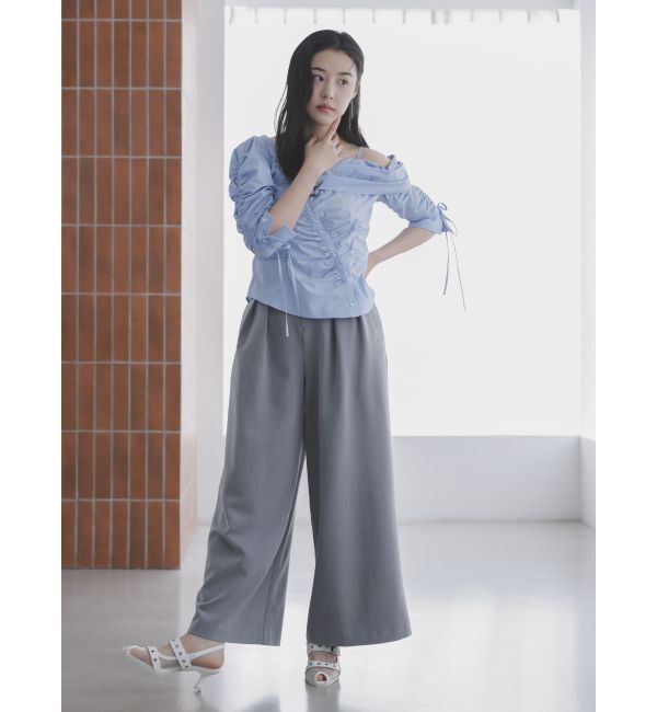 dazzlin「ハイウエストワイドパンツ」|その他|