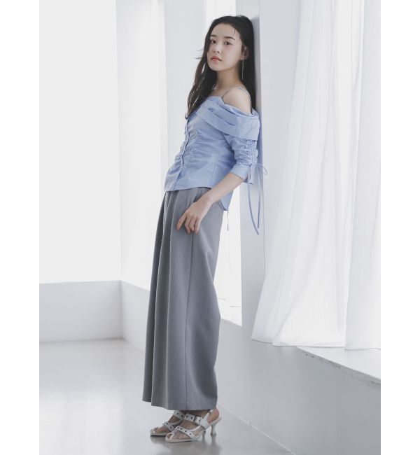 dazzlin「ハイウエストワイドパンツ」|その他|