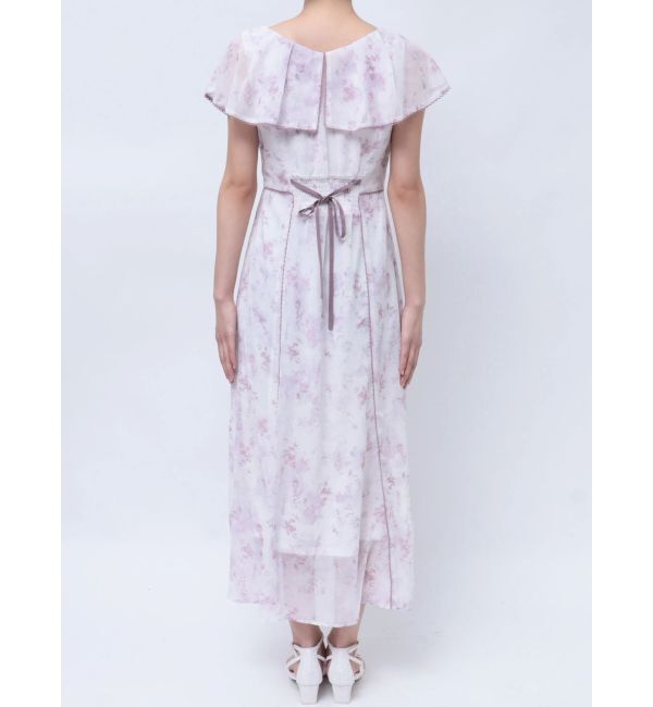 dazzlin「ビックカラーレーストリムワンピース」|ワンピース|