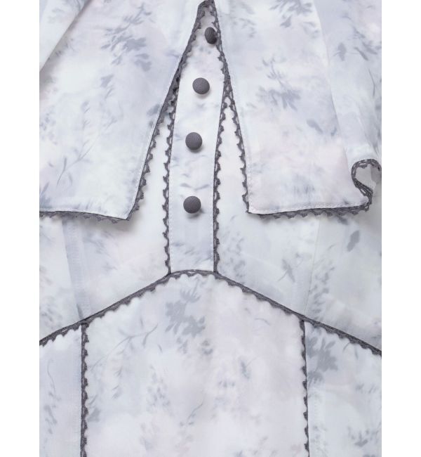 dazzlin「ビックカラーレーストリムワンピース」|ワンピース|