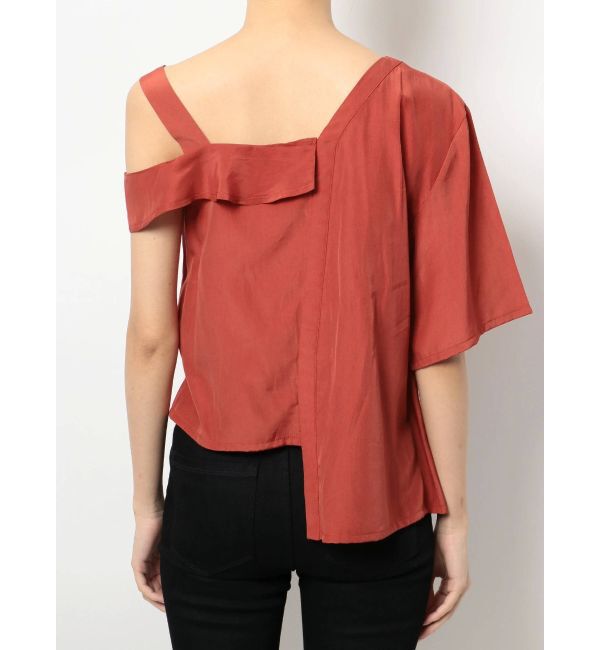 EMODA「アシンメトリーオフショルダーシャツ」|シャツ・ブラウス|