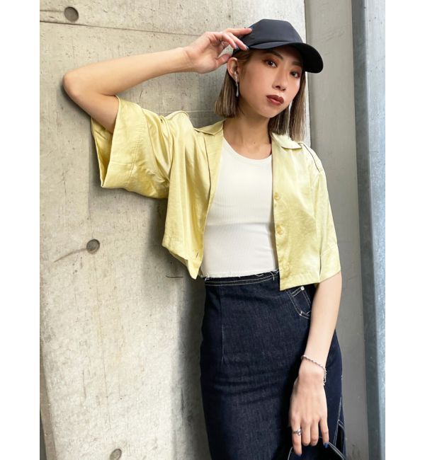 EMODA「ボックスワイドシアーシャツ」|シャツ・ブラウス|