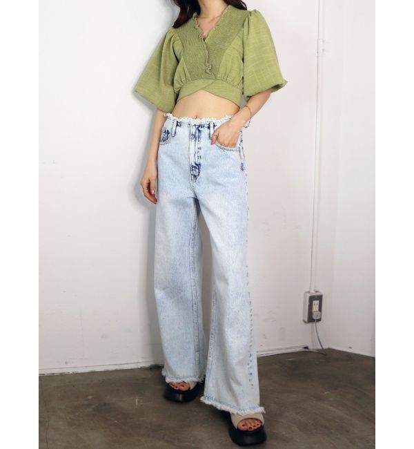 EMODA「シャーリングタイトップ」|シャツ・ブラウス|