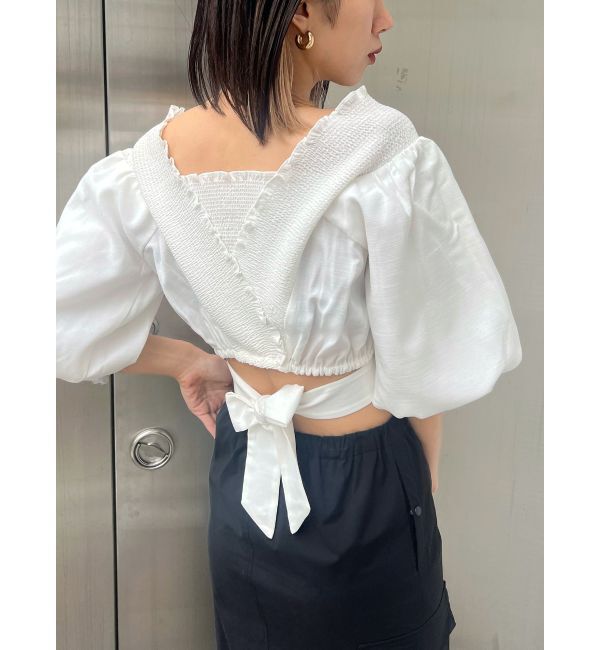 EMODA「シャーリングタイトップ」|シャツ・ブラウス|