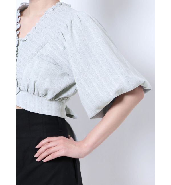 EMODA「シャーリングタイトップ」|シャツ・ブラウス|
