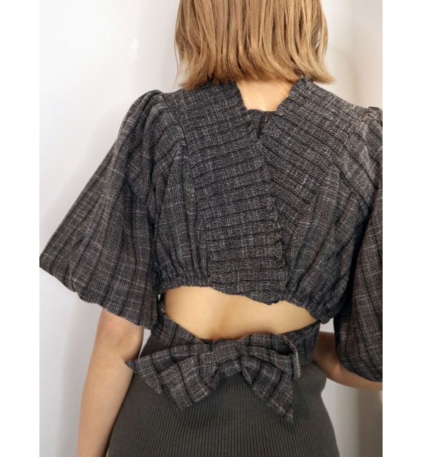 EMODA「シャーリングタイトップ」|シャツ・ブラウス|