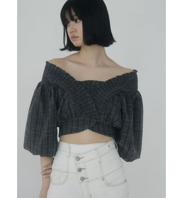 EMODA「シャーリングタイトップ」|シャツ・ブラウス|