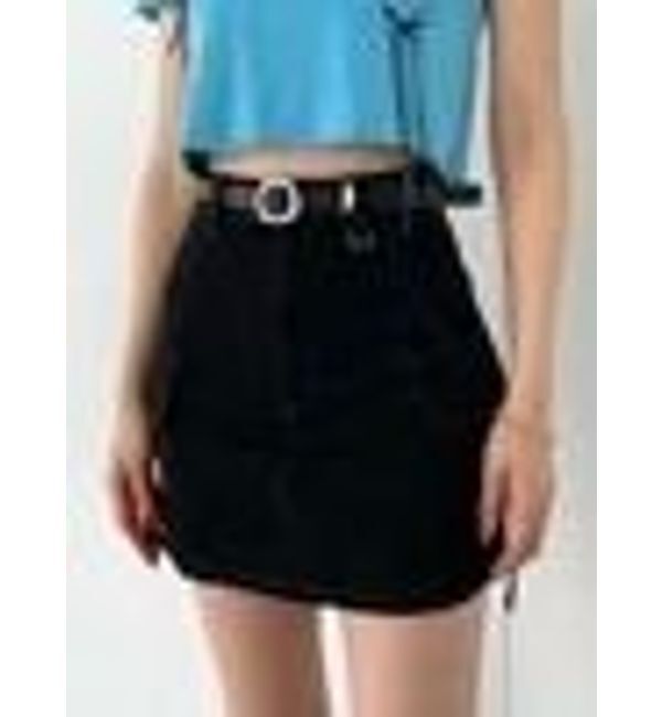 EMODA「ハングベルトデニムスカート」|スカート|