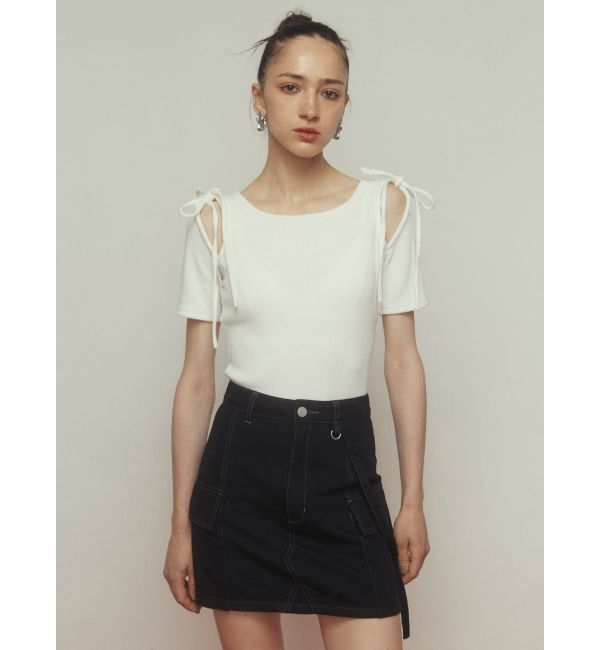 EMODA「ハングベルトデニムスカート」|スカート|