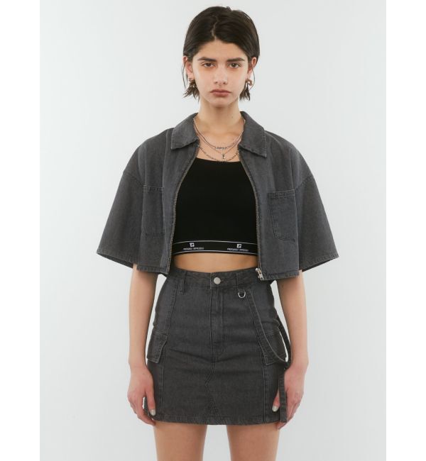 EMODA「ハングベルトデニムスカート」|スカート|