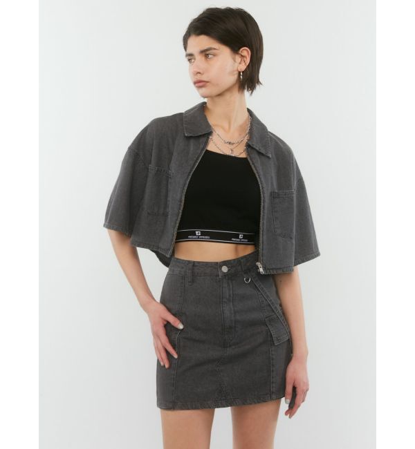 EMODA「ハングベルトデニムスカート」|スカート|