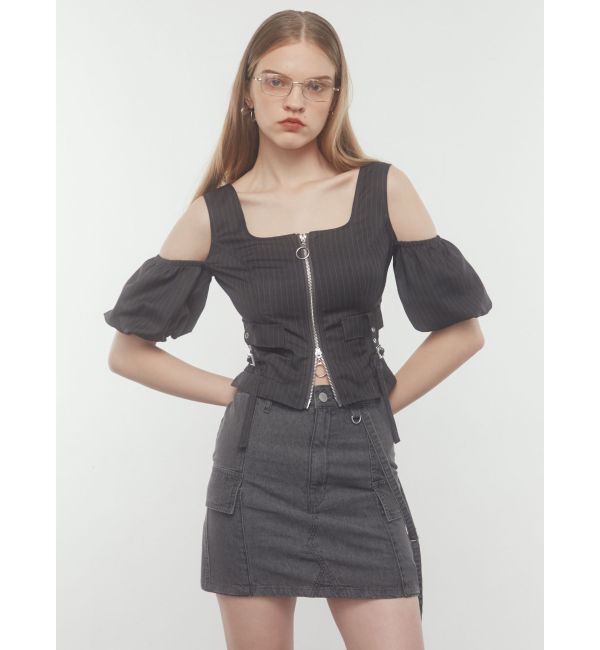 EMODA「ハングベルトデニムスカート」|スカート|