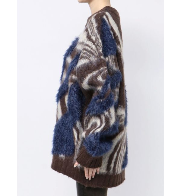 EMODA「ラメミックスオーバーパターンニット」|ニット・セーター|