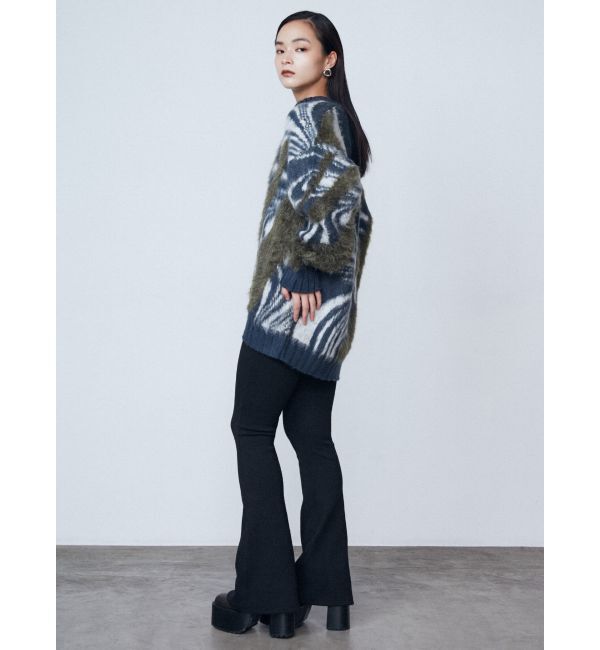 EMODA「ラメミックスオーバーパターンニット」|ニット・セーター|