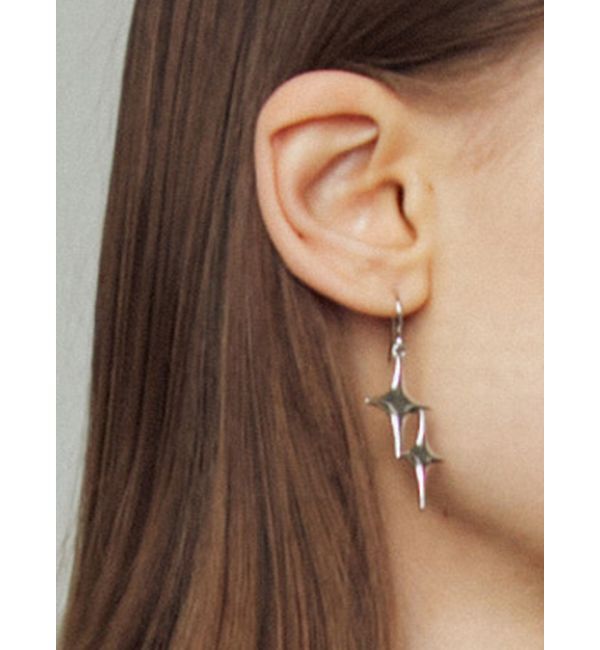 EMODA「アシンメトリースパークルピアス」|ピアス|