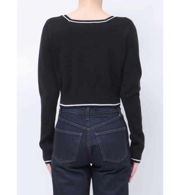 EMODA「ラウンドロゴコンパクトニット」|ニット・セーター|