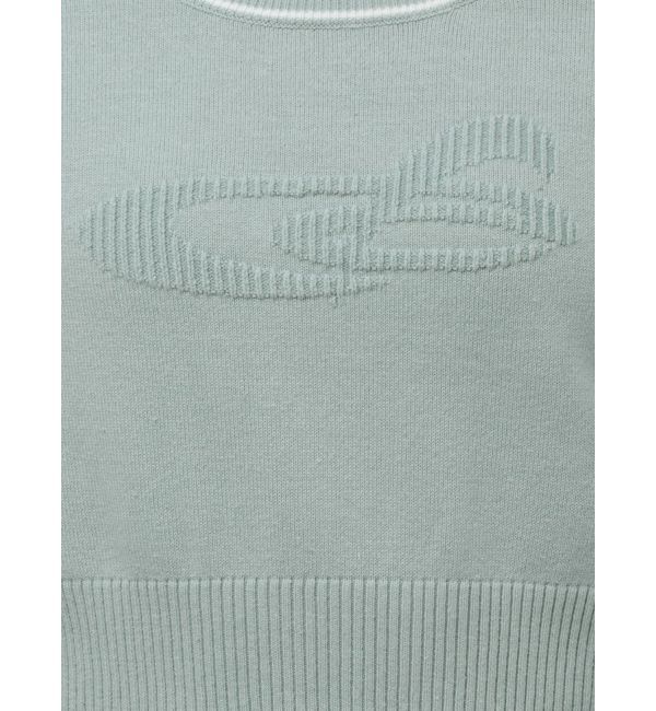 EMODA「ラウンドロゴコンパクトニット」|ニット・セーター|