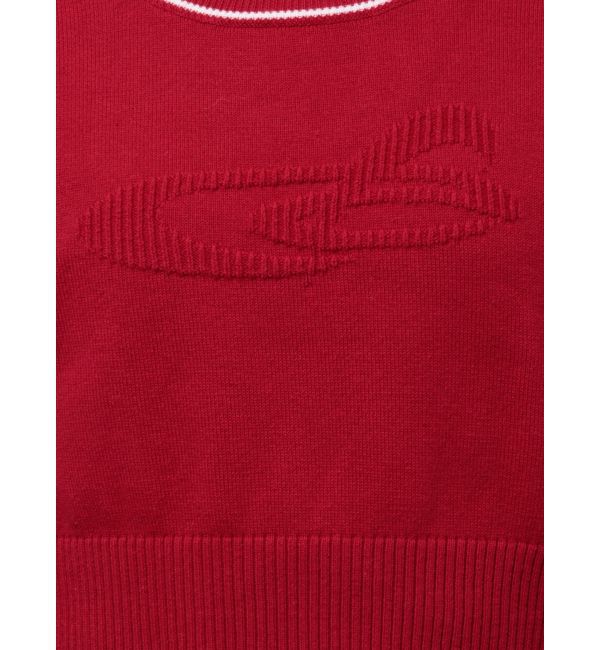 EMODA「ラウンドロゴコンパクトニット」|ニット・セーター|