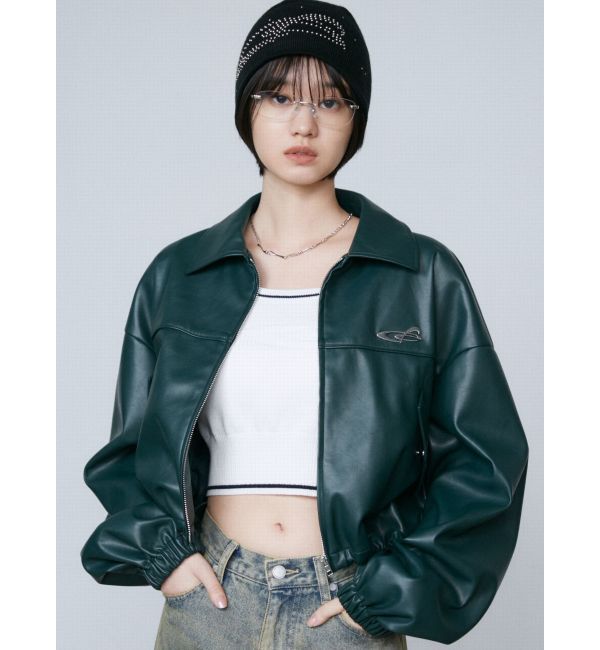 EMODA「ラウンドロゴコンパクトニット」|ニット・セーター|