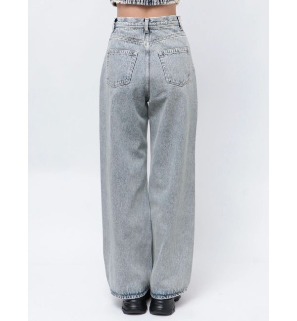 EMODA「カットオフジャストウエストジーンズ」|デニム|