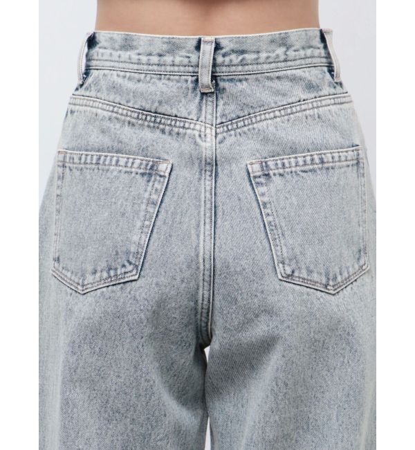 EMODA「カットオフジャストウエストジーンズ」|デニム|