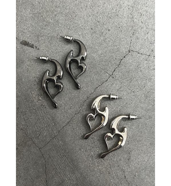 EMODA「トライバルハートピアス」|ピアス|
