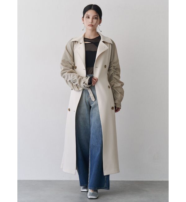 MURUA「ドッキングトレンチコート」|トレンチコート|