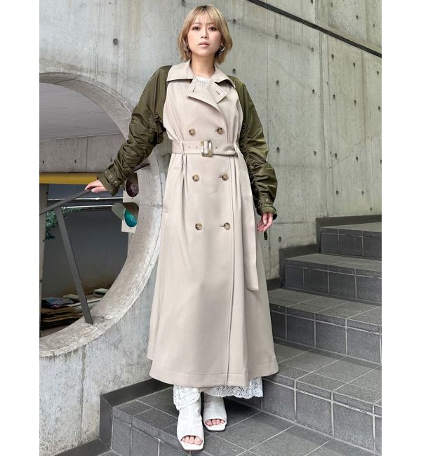 MURUA「ドッキングトレンチコート」|トレンチコート|